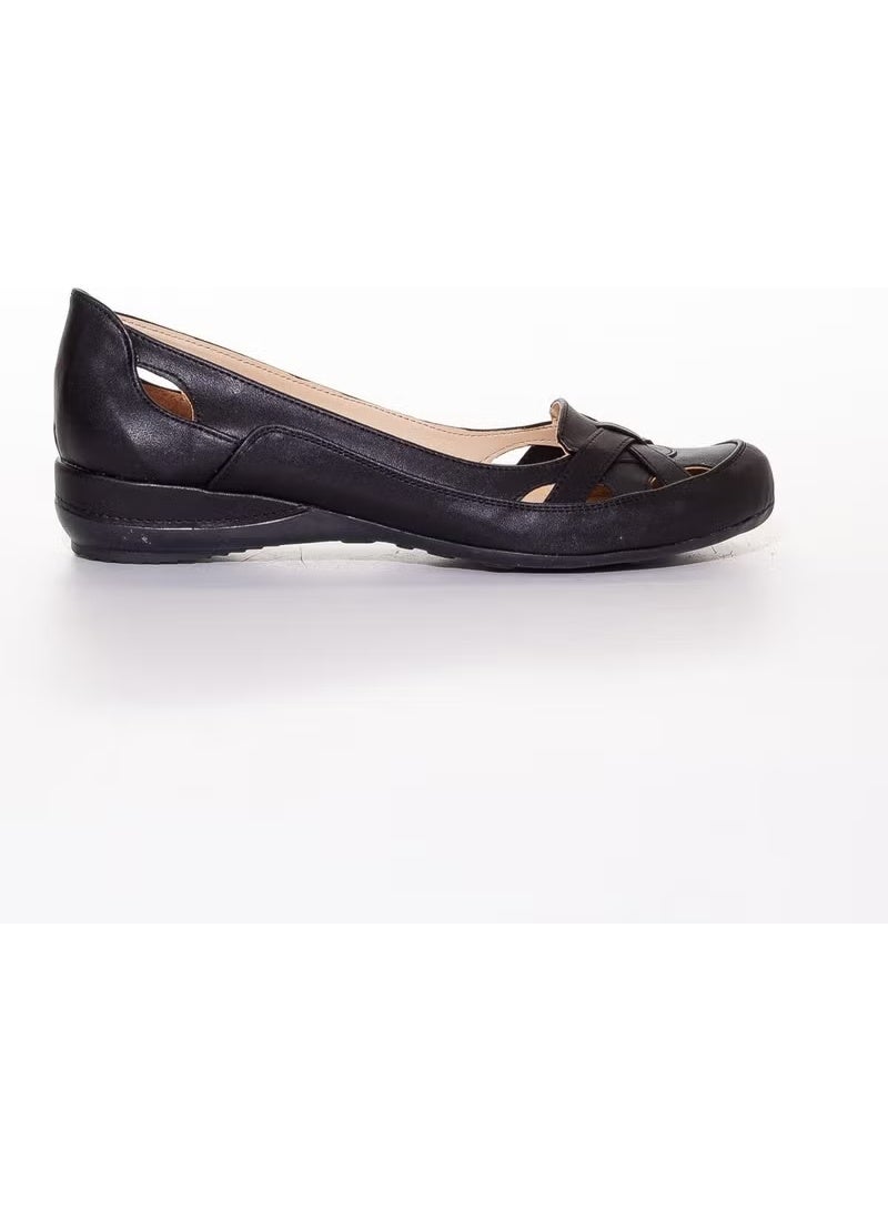 Slices Shoes Cage Model Black Women's Ballerinas - Image 2